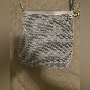 The Sak Blue and Gray Crossbody Bag